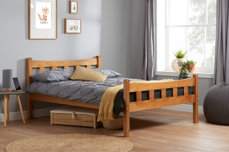 Birlea Miami Pine Bed Single