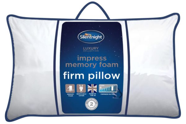 Silentnight Impress Memory Foam Pillow Firm Pillow