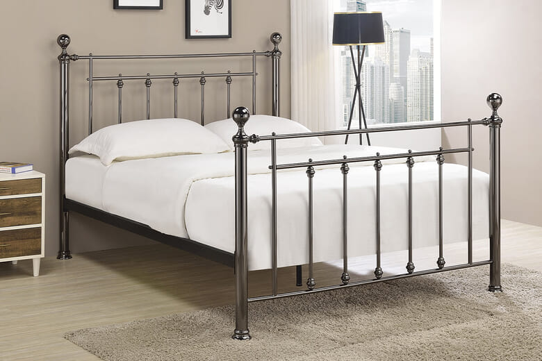 Bucharest Metal Bed King Size