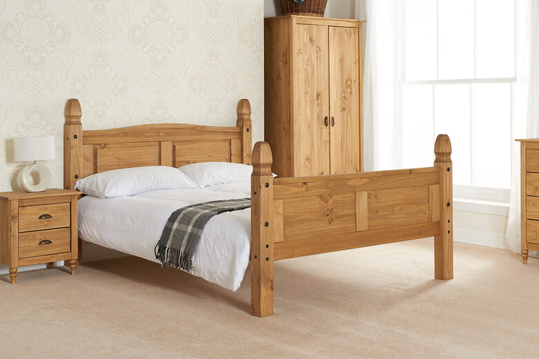 Birlea Corona High End Pine Bed King Size