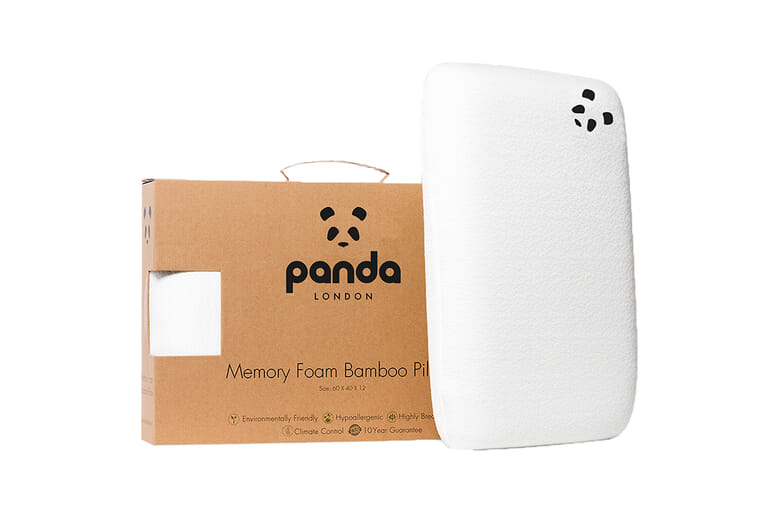 Panda Bamboo Memory Foam Pillow Pillow