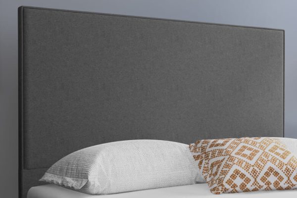 Iceberg Floorstanding Headboard Charcoal Grey Single