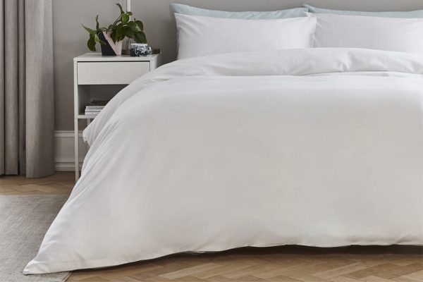 Silentnight Pure Cotton Duvet Cover Set Double