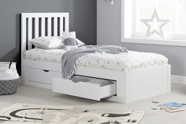 Birlea Appleby Wooden Kids Storage Bed Single