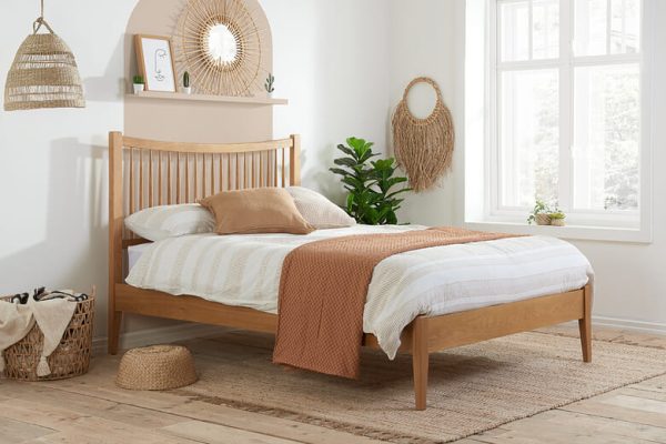 Birlea Berwick Solid Oak Bed King Size