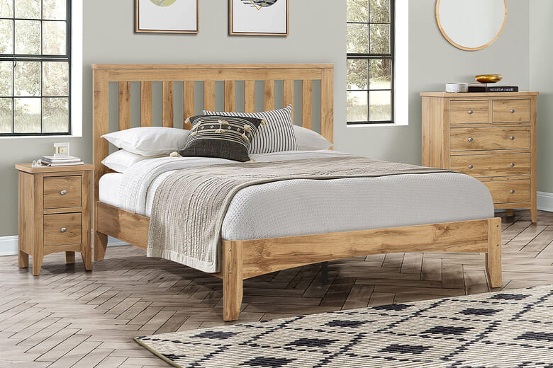 Birlea Hampstead Wooden Bed King Size