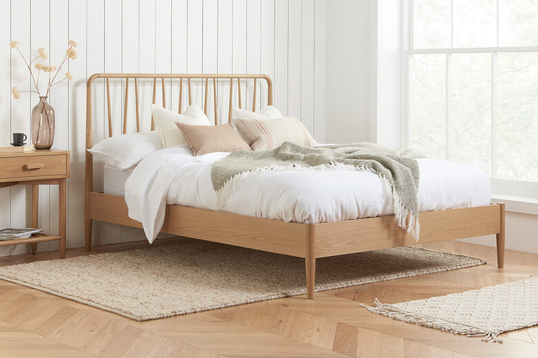 Birlea Jesper Solid Oak Bed King Size