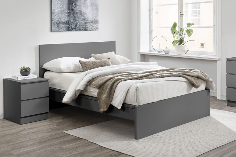 Birlea Oslo Wooden Bed Birlea White King Size