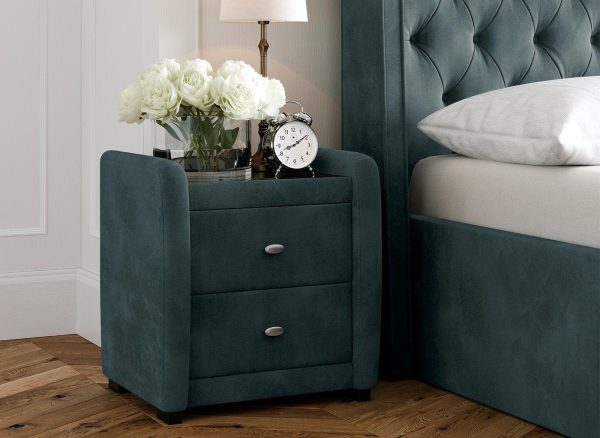 Deacon Bedside Table Grey