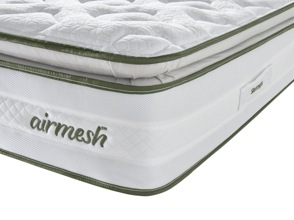 Silentnight Airmesh 2000 Eco Comfort Pillowtop Single Mattress