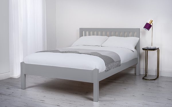 Silentnight Hayes Grey Wooden Bed Frame Single