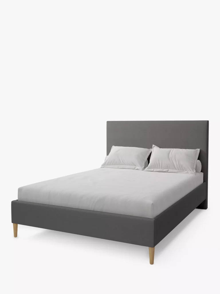 Koti Home Dee Upholstered Bed Frame King Size