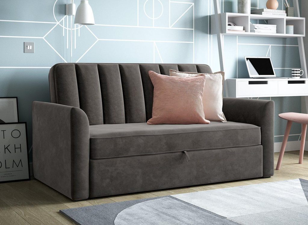 Hazel 2 Seater Sofa bed Grey