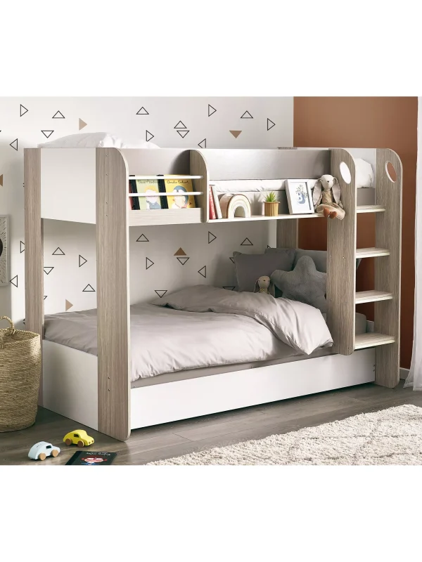 Julian Bowen Pacific Bunk Bed With Pull Out Trundle