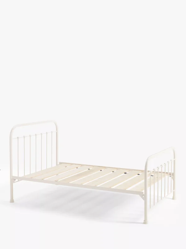 Wrought Iron And Brass Bed Co Edward Slatted Bed Frame Small Double