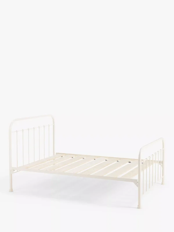 Wrought Iron And Brass Bed Co Edward Slatted Bed Frame Double