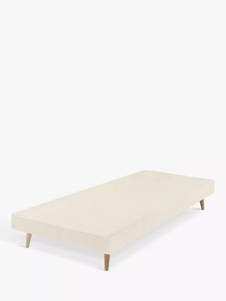 John Lewis Padded Slim Upholstered Divan Base Single