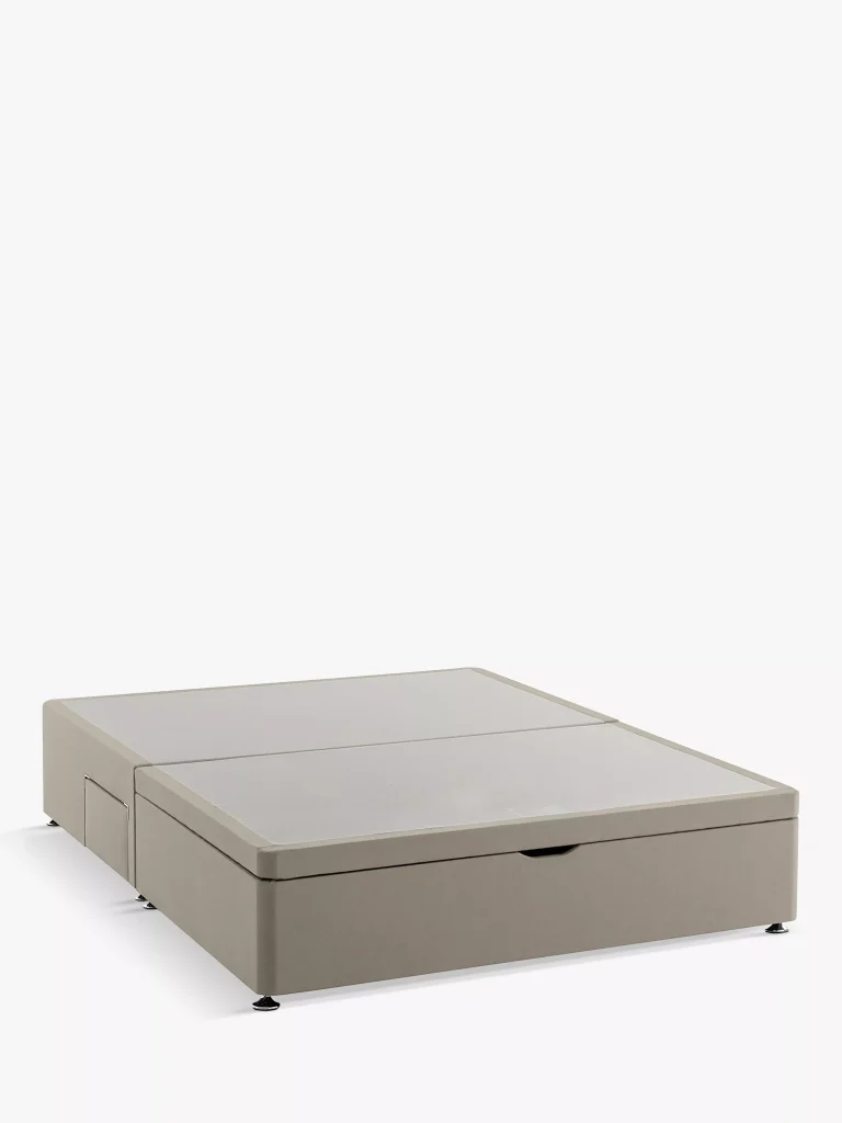 Silentnight 2 Drawer Continental Half Ottoman Divan Storage Bed Double