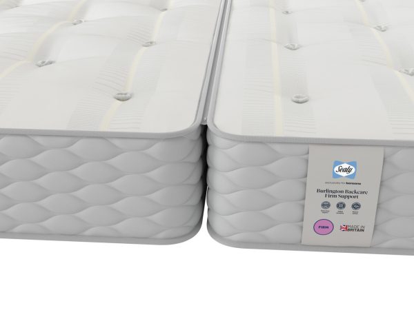 Sealy Burlington Backcare Extra Firm Zip and Link Mattress |