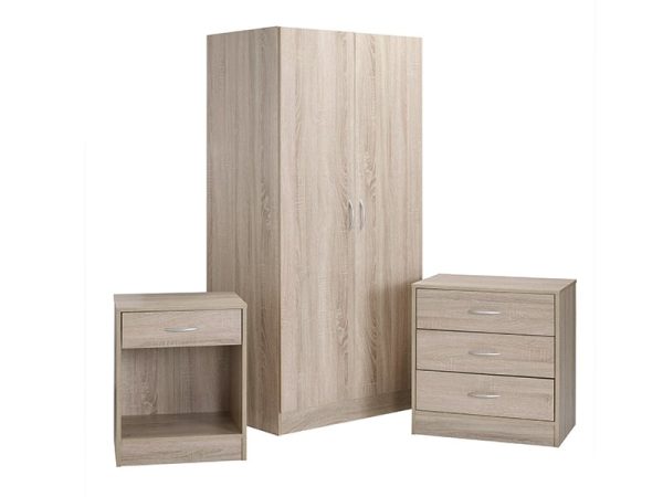 LPD Furniture Delta Oak Bedroom Set Bedroom Set