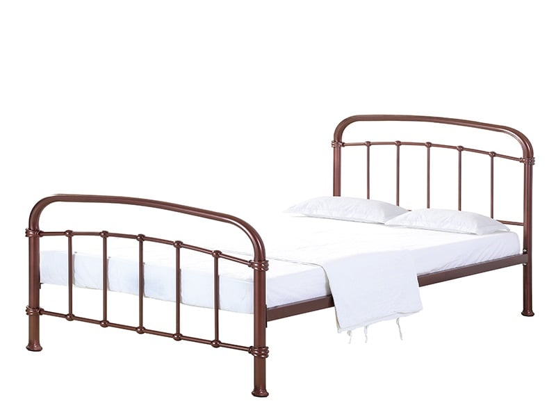 LPD Furniture Halston Double Metal Bed