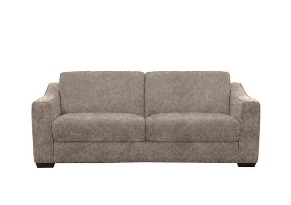 Optimus Space Saving Fabric Sofa Bed with Memory Foam Mattress Mink