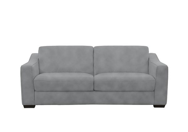 Optimus Space Saving Fabric Sofa Bed with Memory Foam Mattress Bluish Grey