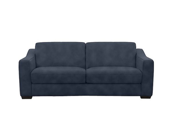 Optimus Space Saving Fabric Sofa Bed with Memory Foam Mattress R23 Blue