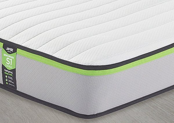 Jay Be Benchmark S1 Comfort Eco friendly Mattress Small Double