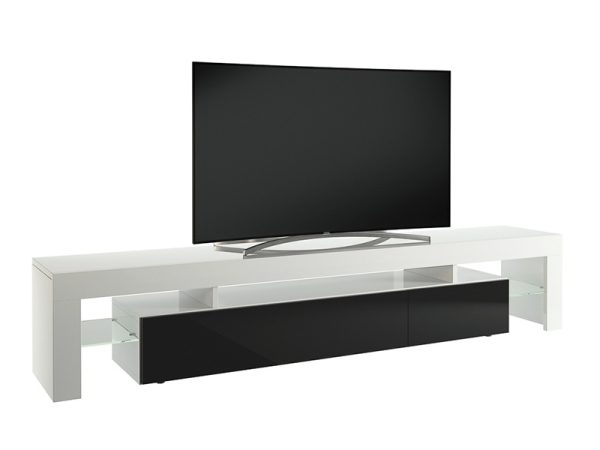 GFW Peru Large TV Unit Black Furniture