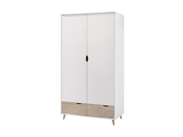 LPD Furniture Amsterdam 2 Door Wardrobe