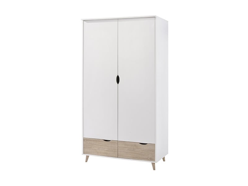 LPD Furniture Amsterdam 2 Door Wardrobe