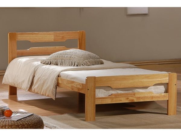 Heartlands Furniture Amelia Solid Wood Single Bed Single Pine Wooden Bed