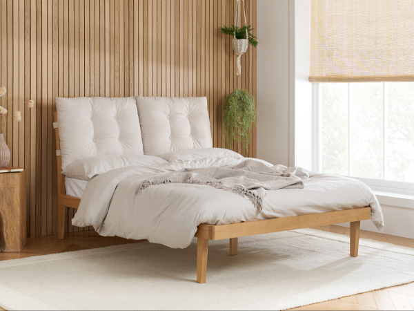 Birlea Ander King Size Oak Wooden Bed