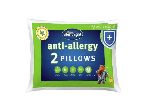 Silentnight Anti Allergy Pillow   Pack of 2 Pillow