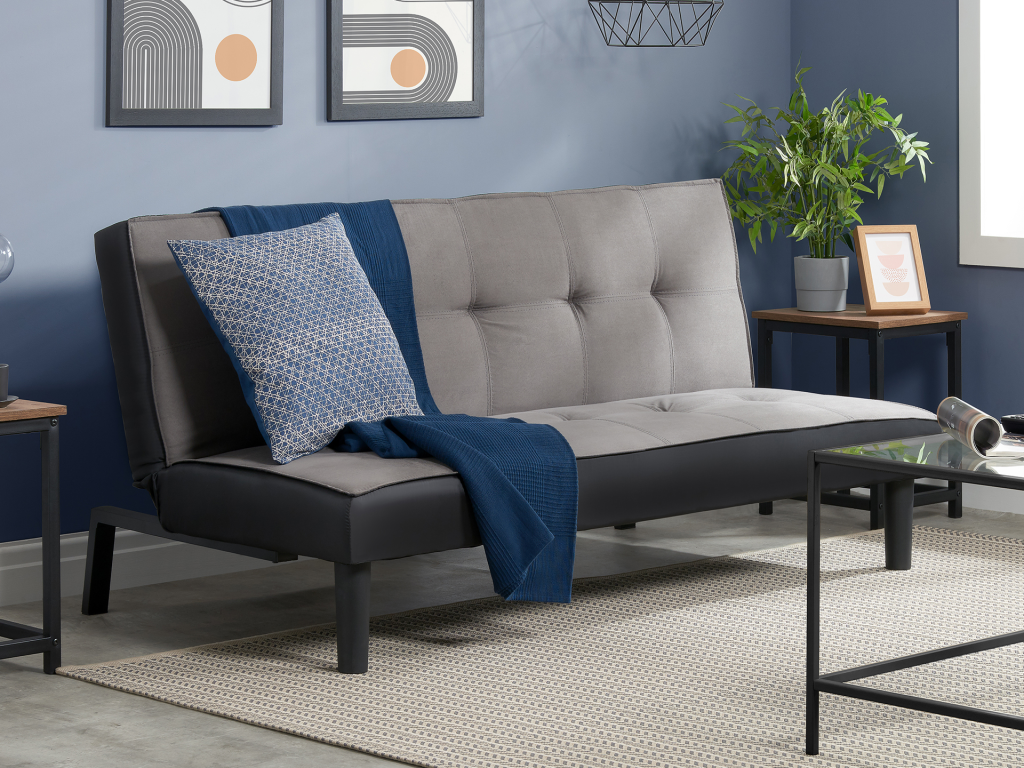 Birlea Aurora Grey Sofa Bed