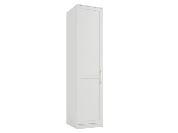 LPD Furniture Austen 1 Door Wardrobe White Wardrobe