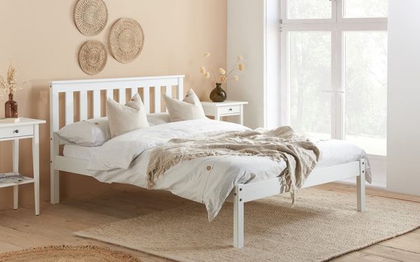 Birlea Denver Bed Frame Single White