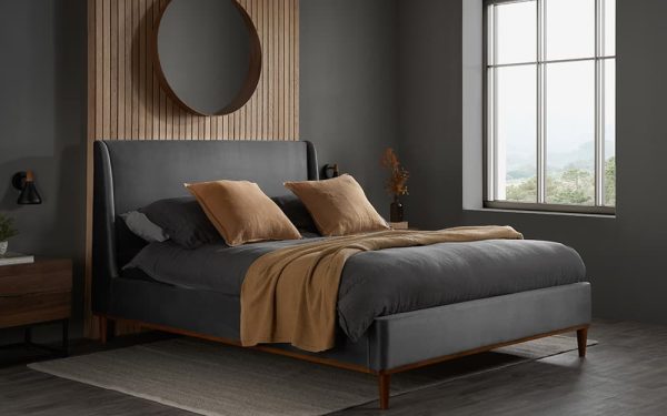 Birlea Lincoln Fabric Bed Frame Double