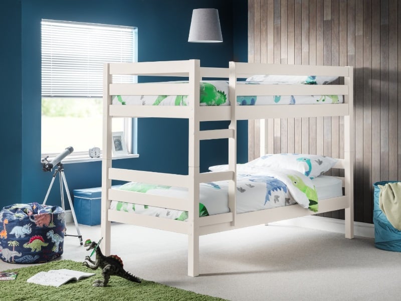 Julian Bowen Camden Bunk Bed Single Surf White Bunk Bed