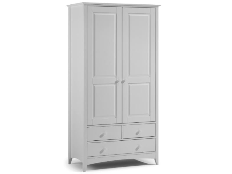 Julian Bowen Cameo Combination Wardrobe Dove Grey Wardrobe