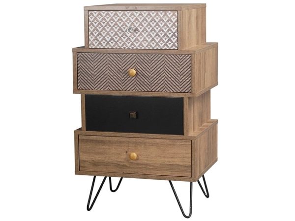 LPD Furniture Casablanca 4 Drawer Chest Drawer Chest