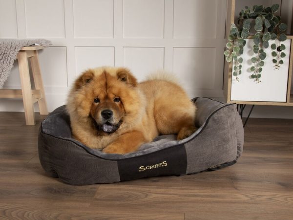 Scruffs Chester Box Bed Graphite Small 50 x 40cm Dog Bed