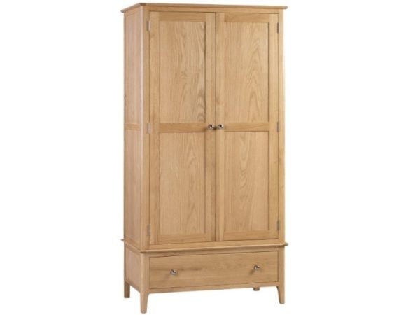 Julian Bowen Cotswold 2 Door 1 Drawer Wardrobe Wardrobe