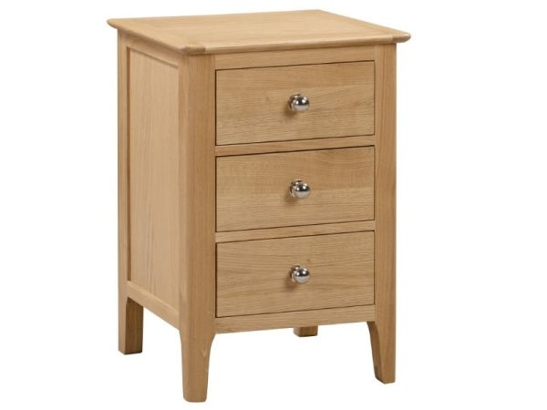 Julian Bowen Cotswold 3 Drawer Bedside Bedside Chest