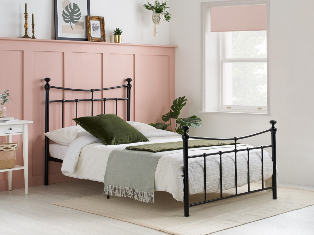 Birlea Emily Single Black Metal Bed