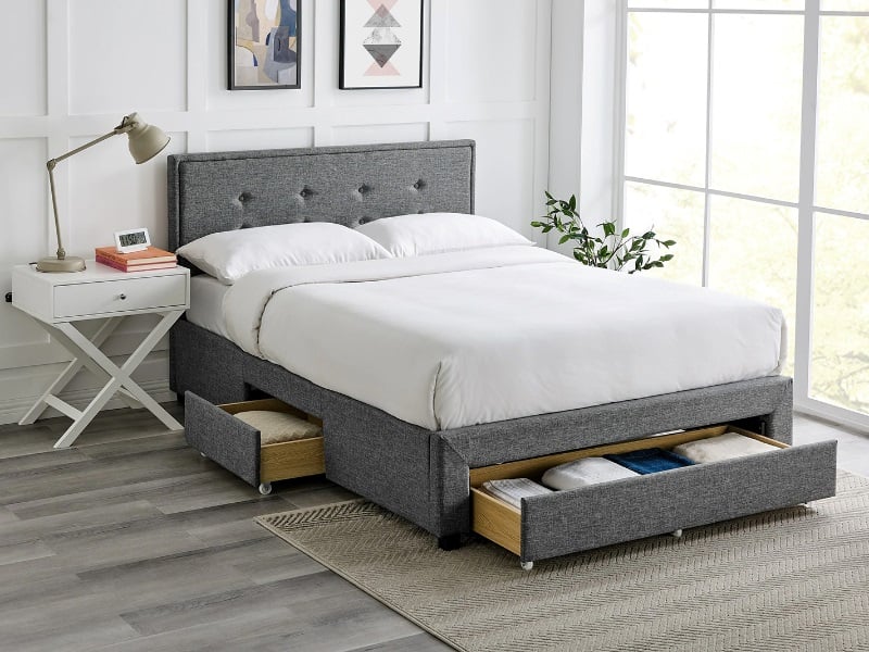 Limelight Florence Double Fabric Bed