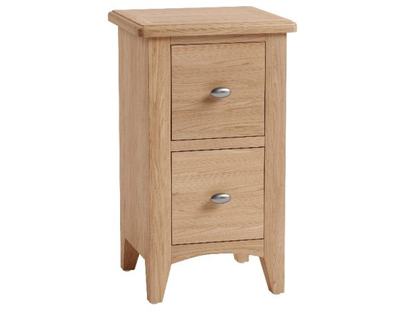 Furniture Express Gao Small Bedside Cabinet Light Oak Bedside Chest