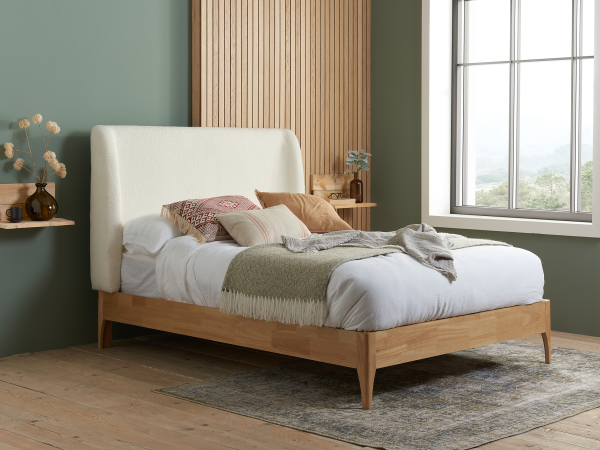 Birlea Halfden Double Wooden Bed