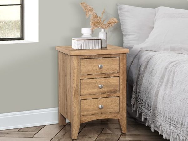 Birlea Hampstead 3 Drawer Bedside Bedside Chest